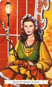 Koningin van Staven (Buckland Romani-deck)