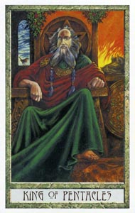 Koning van Pentakels (Druidcraft-deck)