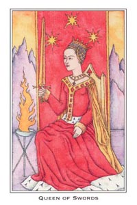 Koningin van Zwaarden (Medieval Enchantment-deck)