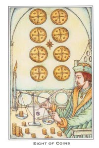 Pentakels Acht (Medieval Enchantment-deck)