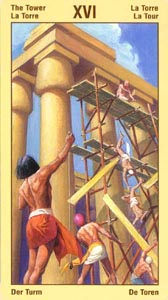 De Toren (Ramses Tarot Of Eternity-deck)