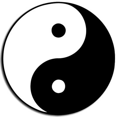 Yin en Yang: twee wederzijds gecorreleerde tegengestelden
